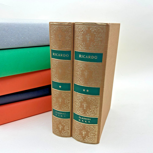 Opere david ricardo - ricardo, utet