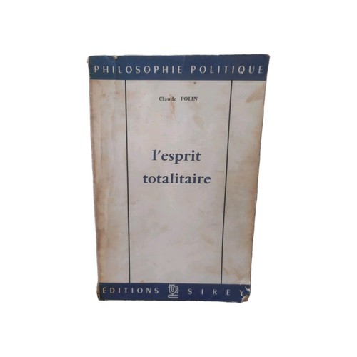 Esprit totalitaire claude - esprit,