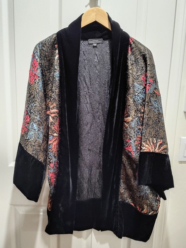 Kimono jacquard cloqué