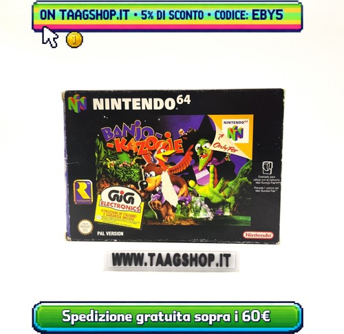 Banjo kazooie nintendo gig - 64,