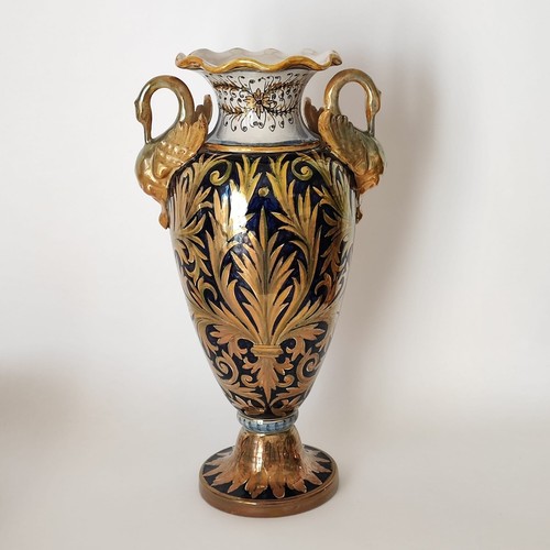 Vaso maiolica lustro - in,