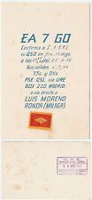RADIOAMATORE - RADIO CARD - RONDA - MALAGA - SPAGNA - SPAIN - ESPANA -21309-
