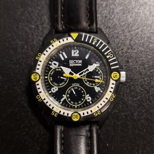 Orologio Sector Expander EXP 102 Calendario Quarzo Miyota 6P29 Vintage Funziona