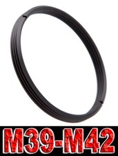M39-M42 ADAPTER RING ANELLO ADATTATORE OBIETTIVO LENS M39 M42  M42-M39 39MM 42MM