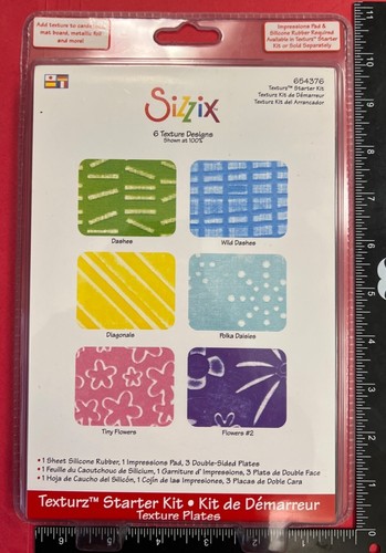 Sizzix texturz starter kit - sizzix,