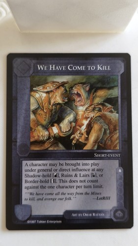 Middle earth meccg - middle,
