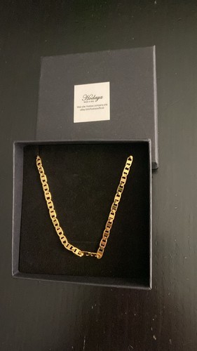 Collana uomo placcata oro - collana,