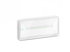 Schneider Lampada Emergenza da Parete LED SE SA 250lm AUT. Max 3H SLIM IP65 NEW