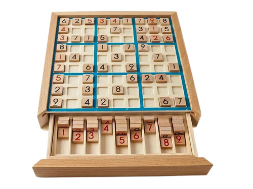 Sudoku legno viaggio - legno, da