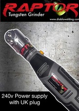 Affilatrice Raptor Tungsteno Mugliatrice TIG Saldatura AC/DC
