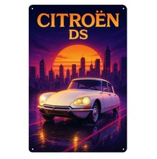 Poster in metallo per auto