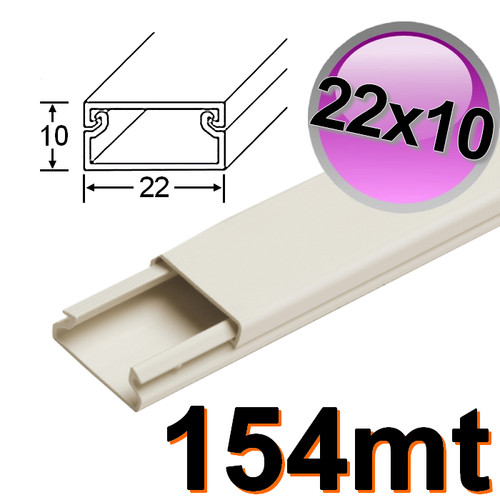 Mini canalina 22x10 - , mm