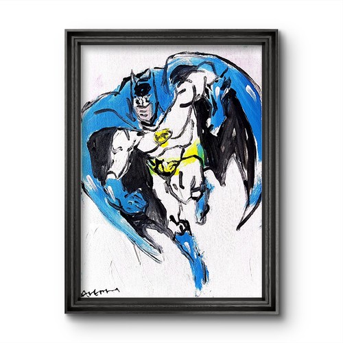 Quadro pop art aleph - art, dc