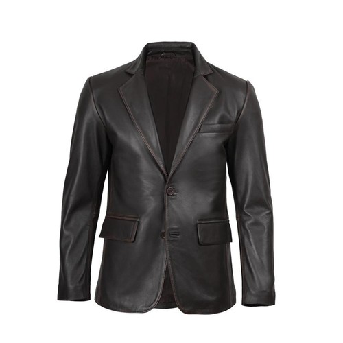 Blazer pelle uomo - -,