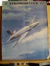 VINTAGE AEROMODELLER MODEL AIRCRAFT MAGAZINE 1947 JULY THE SWALLOW PLANS
