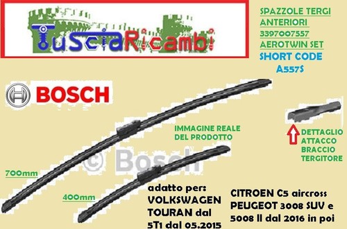 Spazzole tergi ant bosch - spazzole,