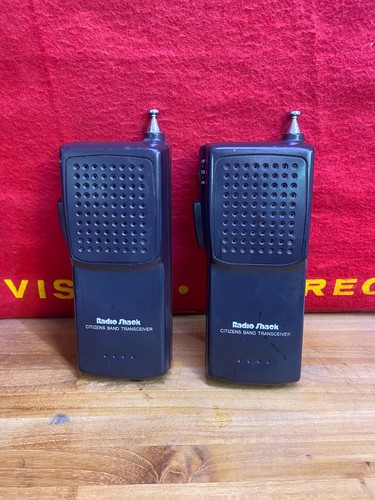 Coppia radio shack - shack, trc-92