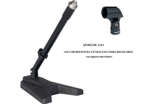 Quiklok a114bk asta - quiklok, per
