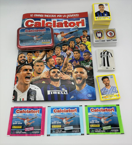Calciatori panini 2018 2019 - calciatori,