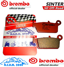 PASTIGLIE FRENO BREMBO SD POSTERIORI GAS GAS 125 PAMPERA 2005-2008