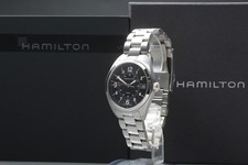 [N come nuovo con scatola, carta] Orologio da uomo HAMILTON KHAKI H685510...