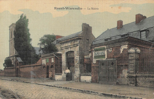 Carte toilee roost warendin - carte, roost-warendin