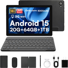 Tablet 10" Android 15 con