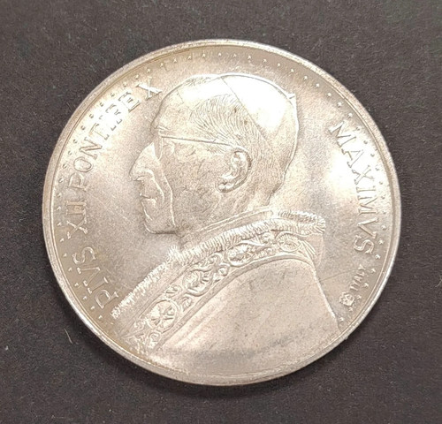 Vaticano medaglia papa pio xii - papa,