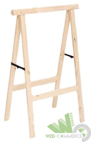 Cavalletto legno pino high - cavalletto,