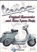 1998-CATALOGO VESPA-RICAMBI-ACCESSORI-VESPA VINTAGE