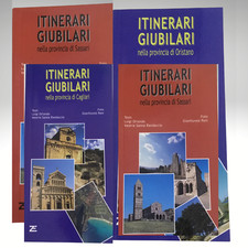 ITINERARI GIUBILEO 2000 CAGLIARI NUORO ORISTANO SASSARI LIBRI SARDEGNA RARISSIMI