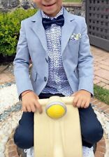 MARIELLA BURANI - BURANI BLUE VESTITO COMPLETO CERIMONIA BAMBINO 4/5 ANNI 2019