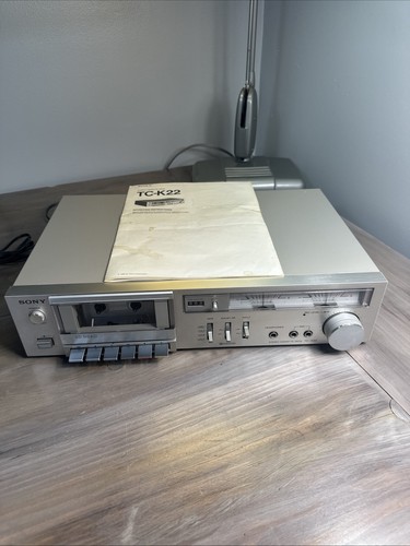 Sony stereo cassette - cassette, deck