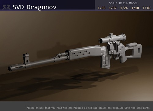 Svd dragunov modellino in - -,
