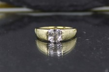 Zirkon Goldring, 375er