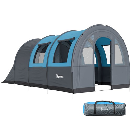 Outsunny tenda campeggio - campeggio, 3