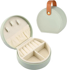 Porta Gioielli Donna,Mini Portagioie Da Viaggio,Ioielli Scatola Organizer Grande