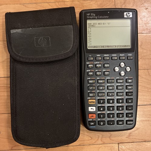 50g graphing calculator - hp,