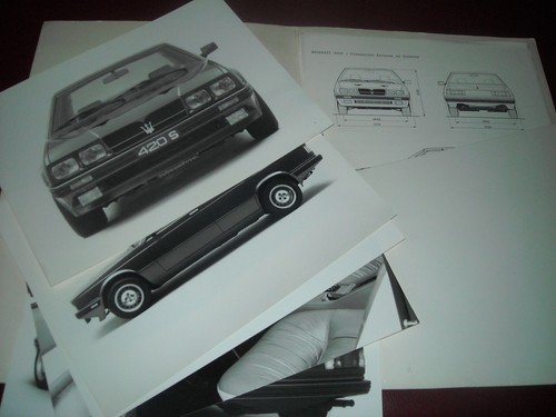 Maserati press kit - press, kit"