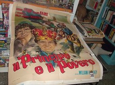 IL PRINCIPE E IL POVERO  manifesto 2F originale 1951