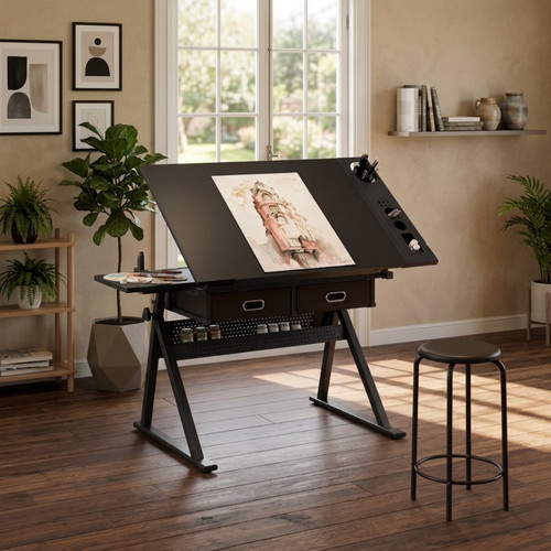 Tavolo disegno regolabile - disegno,