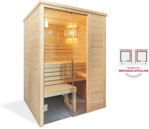 Sauna finlandese massello - sauna,