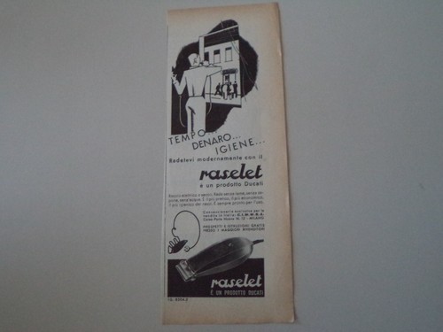 Advertising pubblicità 1939 - advertising,