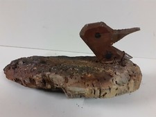 Antico Stampo Da Caccia Anatra