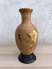 Vaso vintage cinese in vimini