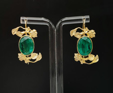 Orecchini donna quarzo - donna, verde
