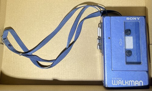 Sony walkman blue fm - sony,