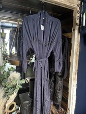 Vestaglia lunga Zara in seta