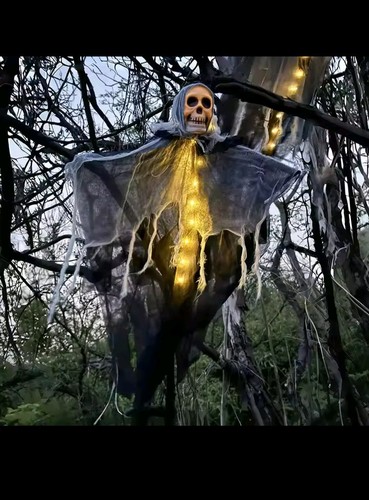 Hanging halloween ghost - halloween,