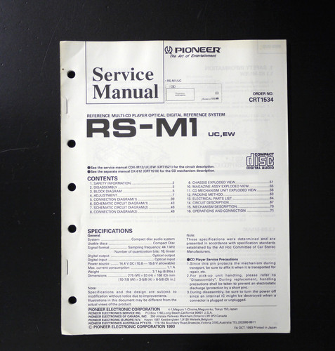 Manuale servizio originale - manuale,